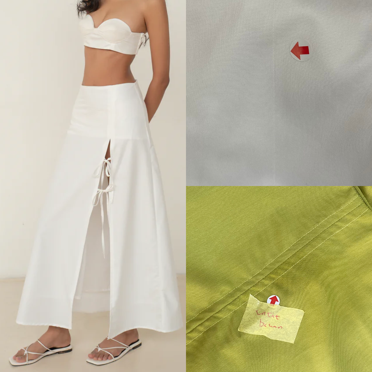 SAYA - CHERRY SKIRT - DEFECT ITEMS SALE