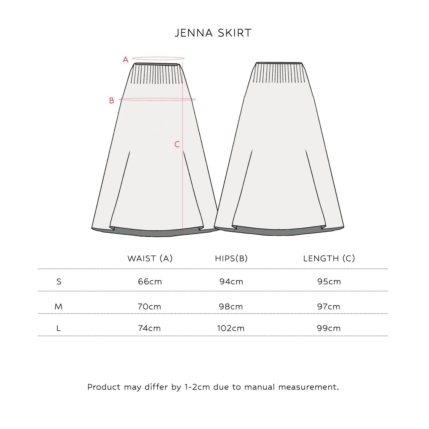 SAYA - JENNA - DEFECT ITEMS SALE
