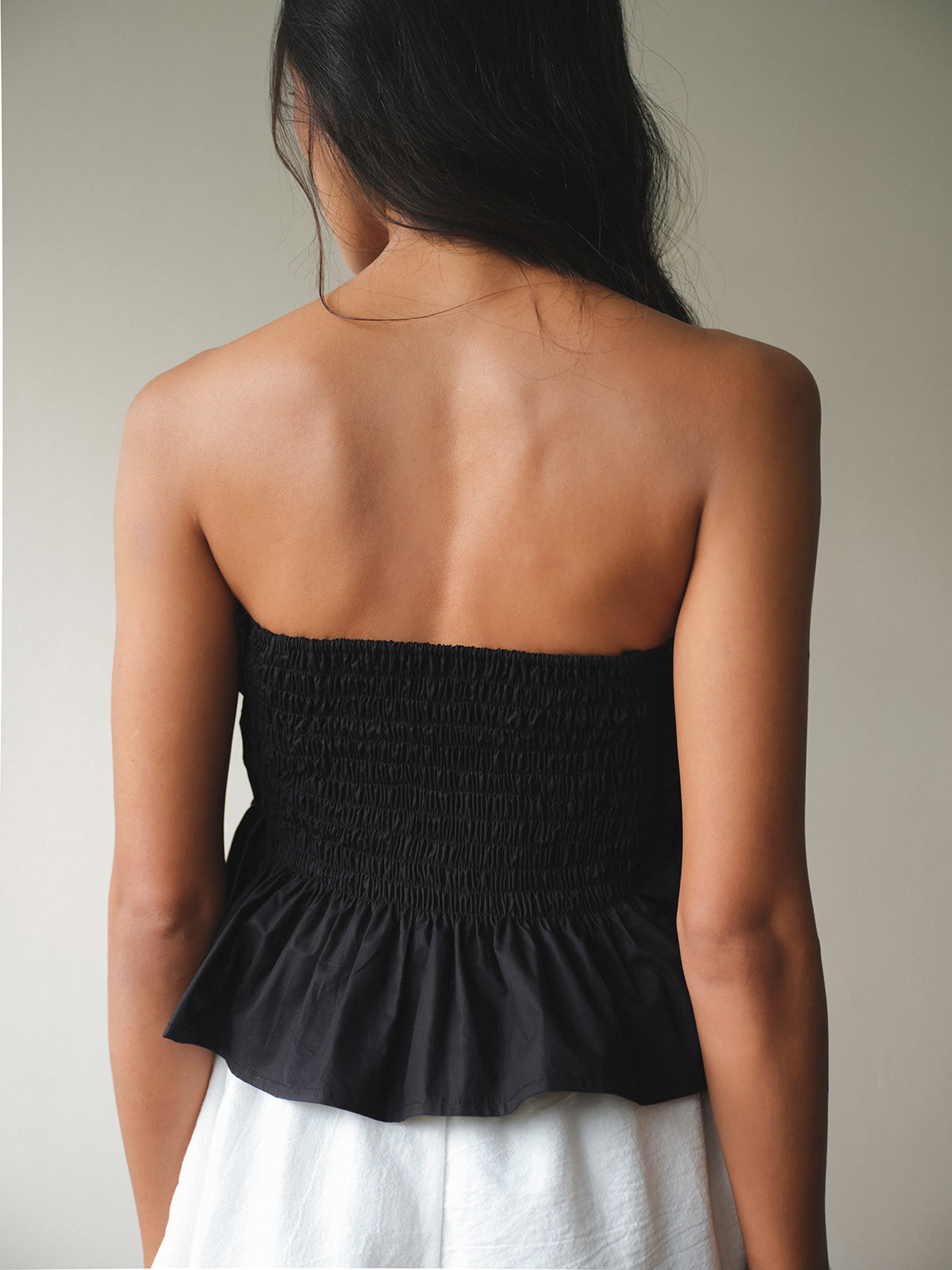 SAYA - ILA - PLEATED TUBE TOP
