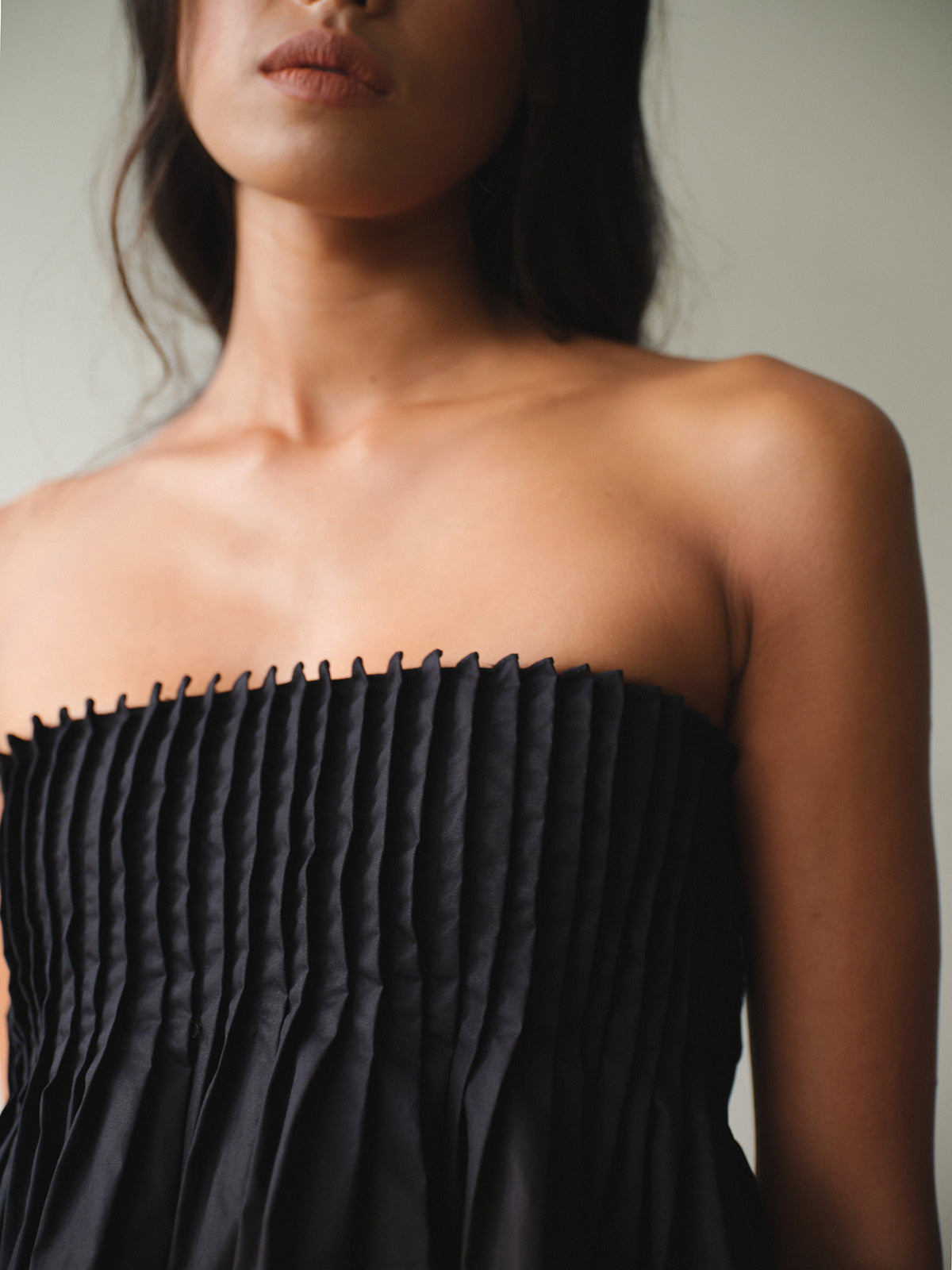 SAYA - ILA - PLEATED TUBE TOP