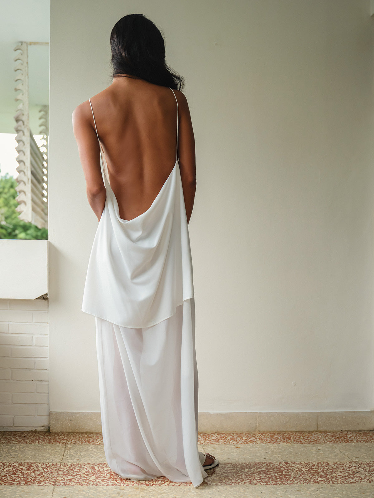 SAYA - JIA - LAYERED MAXI DRESS