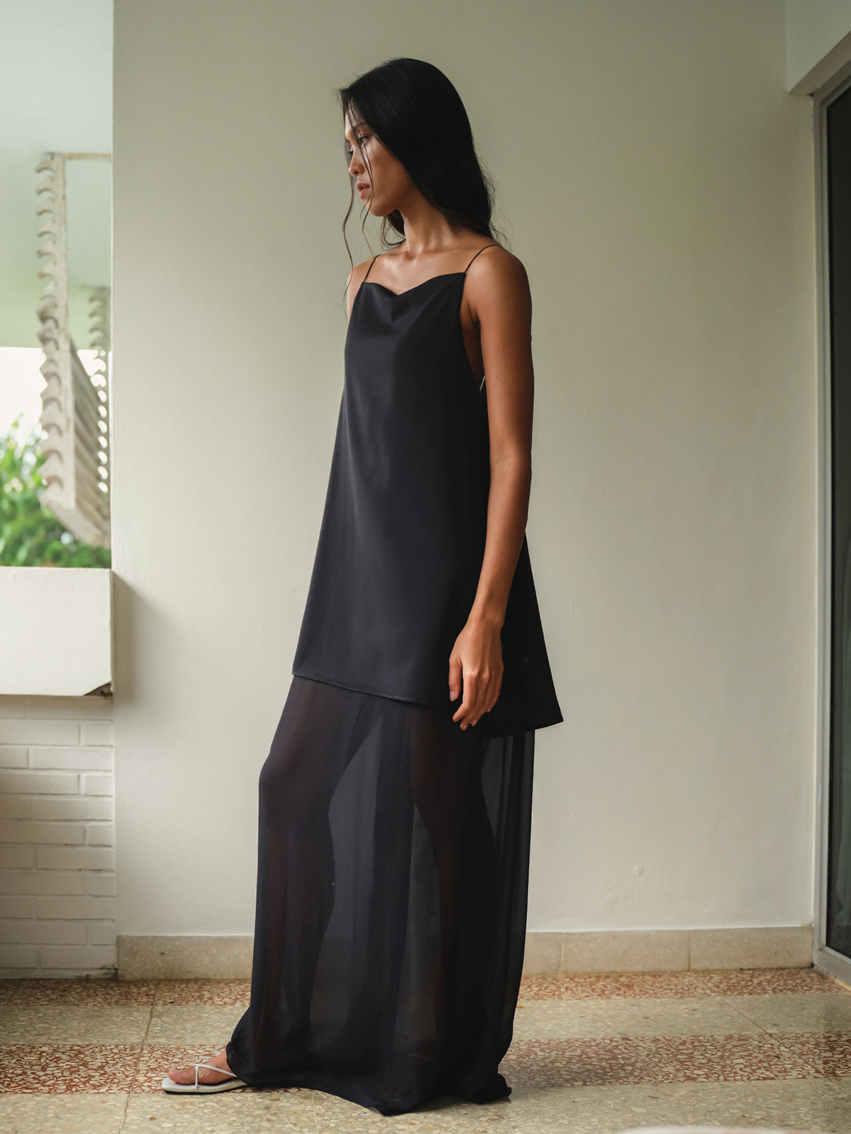 SAYA - JIA - LAYERED MAXI DRESS