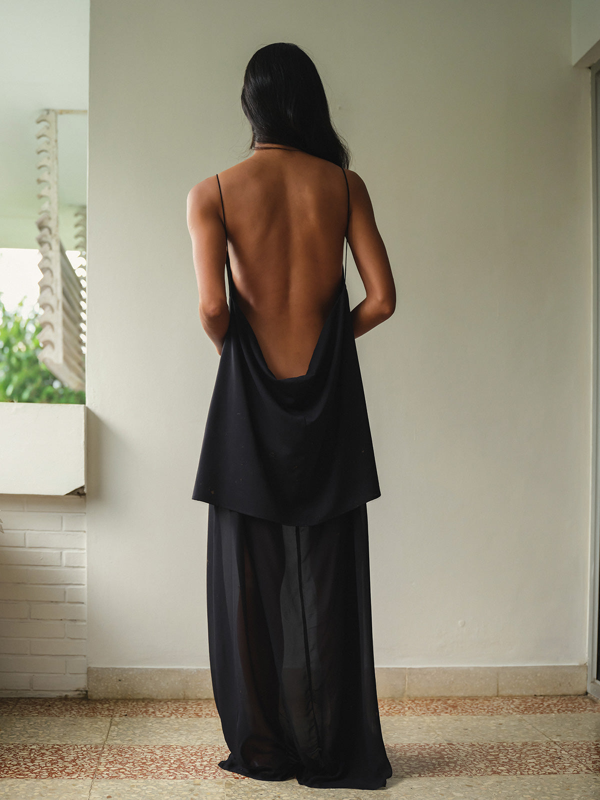 SAYA - JIA - LAYERED MAXI DRESS