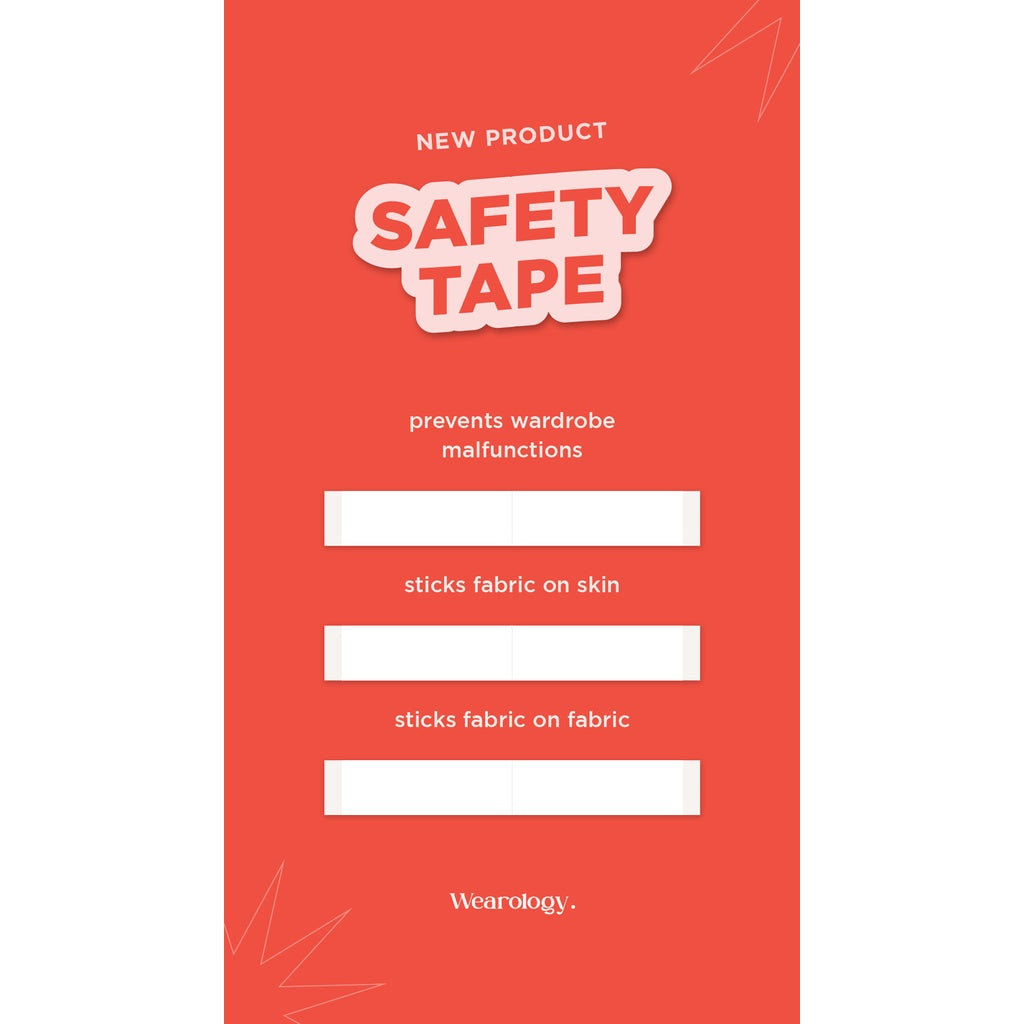 SAYA - WEAROLOGY - SAFETY TAPE - 20PCS