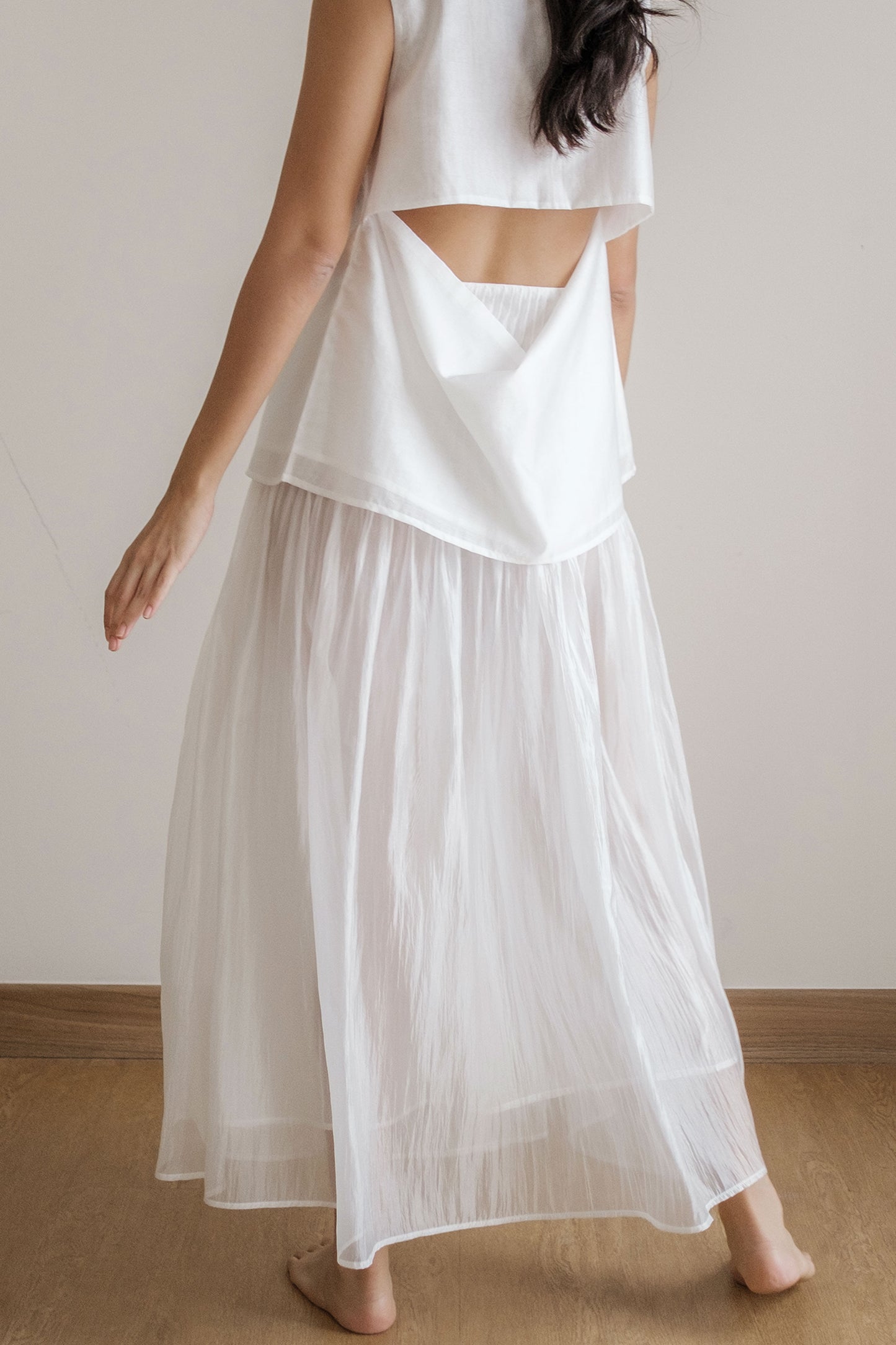 SAYA - SAYA X ELXI - JENNA - PLEATED A LINE SKIRT