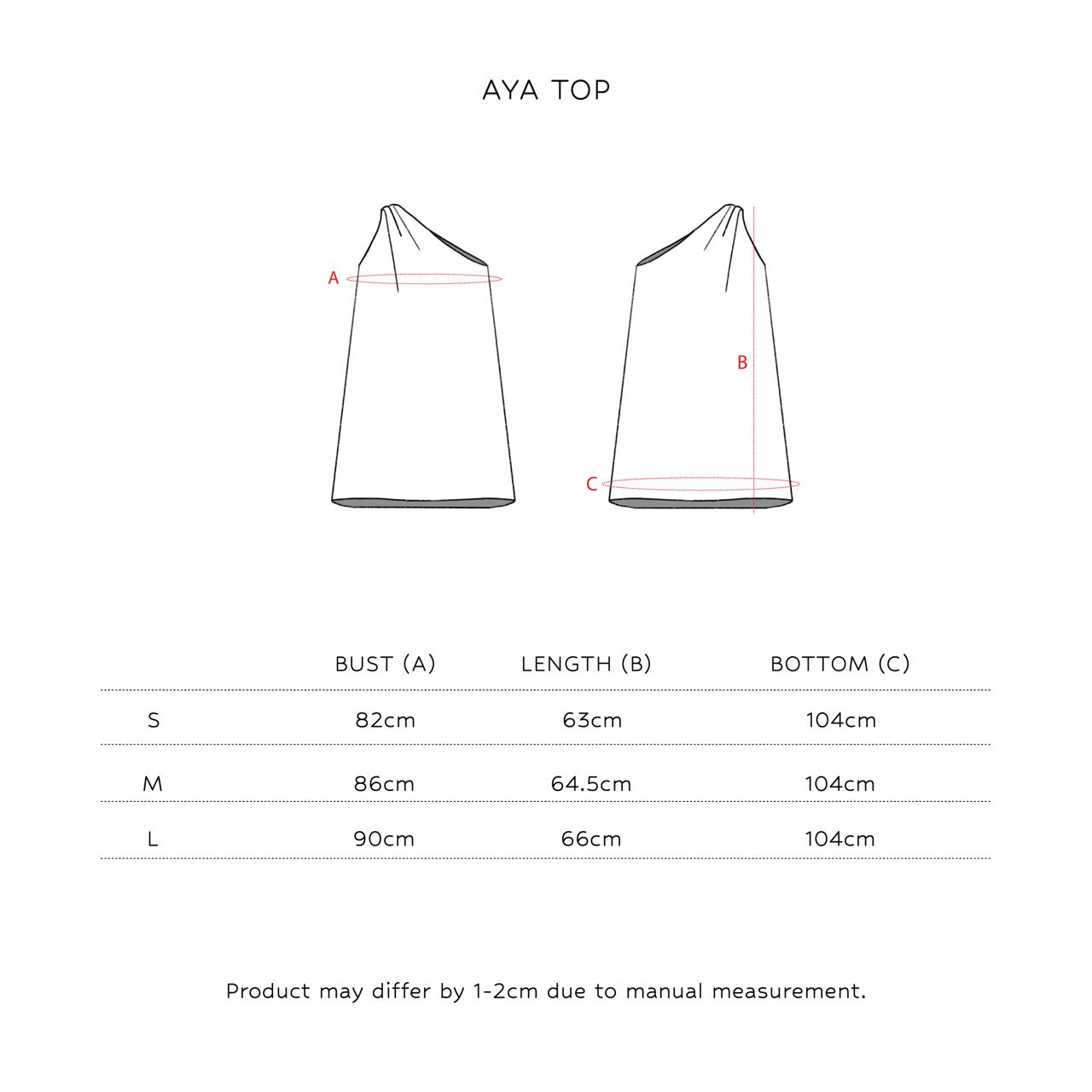 SAYA - AYA - ONE-SHOULDER TOP