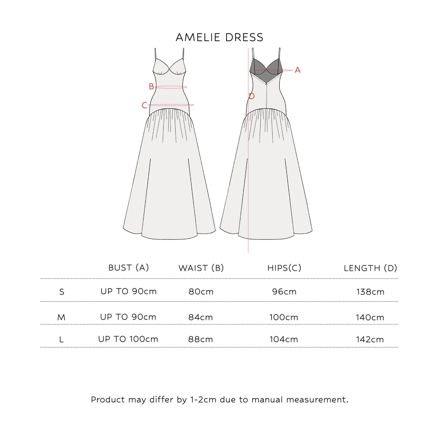 SAYA - SAYA X ELXI - AMELIE - MAXI DRESS