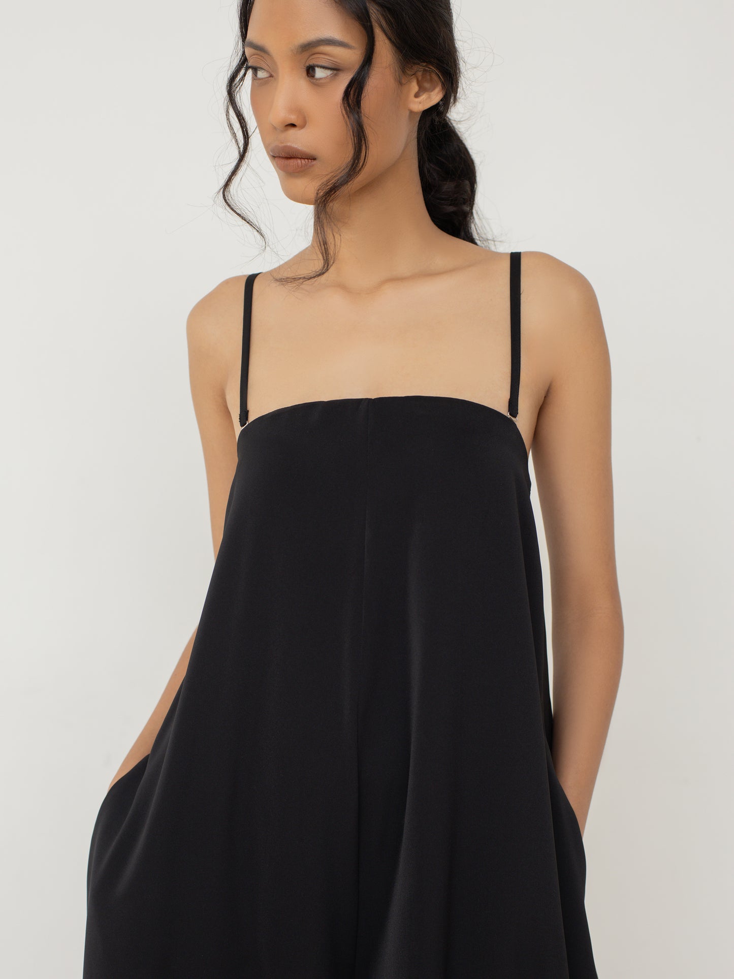 SAYA - SAYA X ANAZ - RUE - WIDE LEG TUBE JUMPSUIT