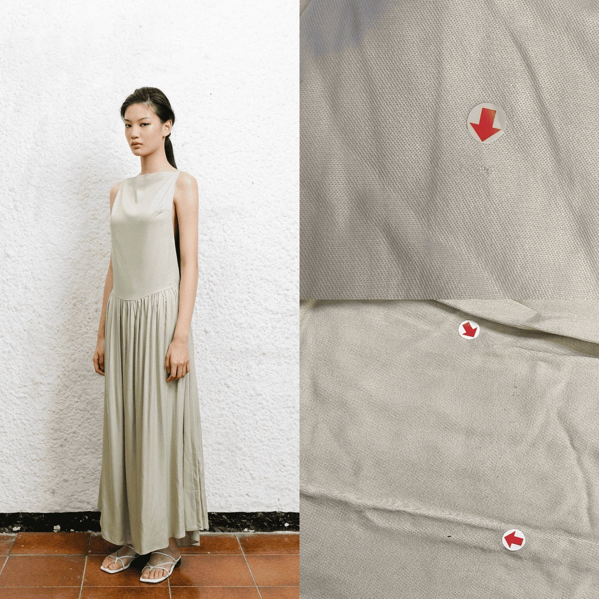 SAYA - JANNA MAXI DRESS - DEFECT ITEMS SALE
