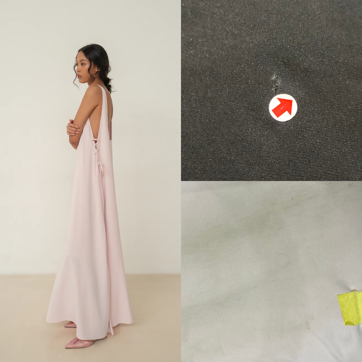 SAYA - REGINA MAXI DRESS - DEFECT ITEMS SALE