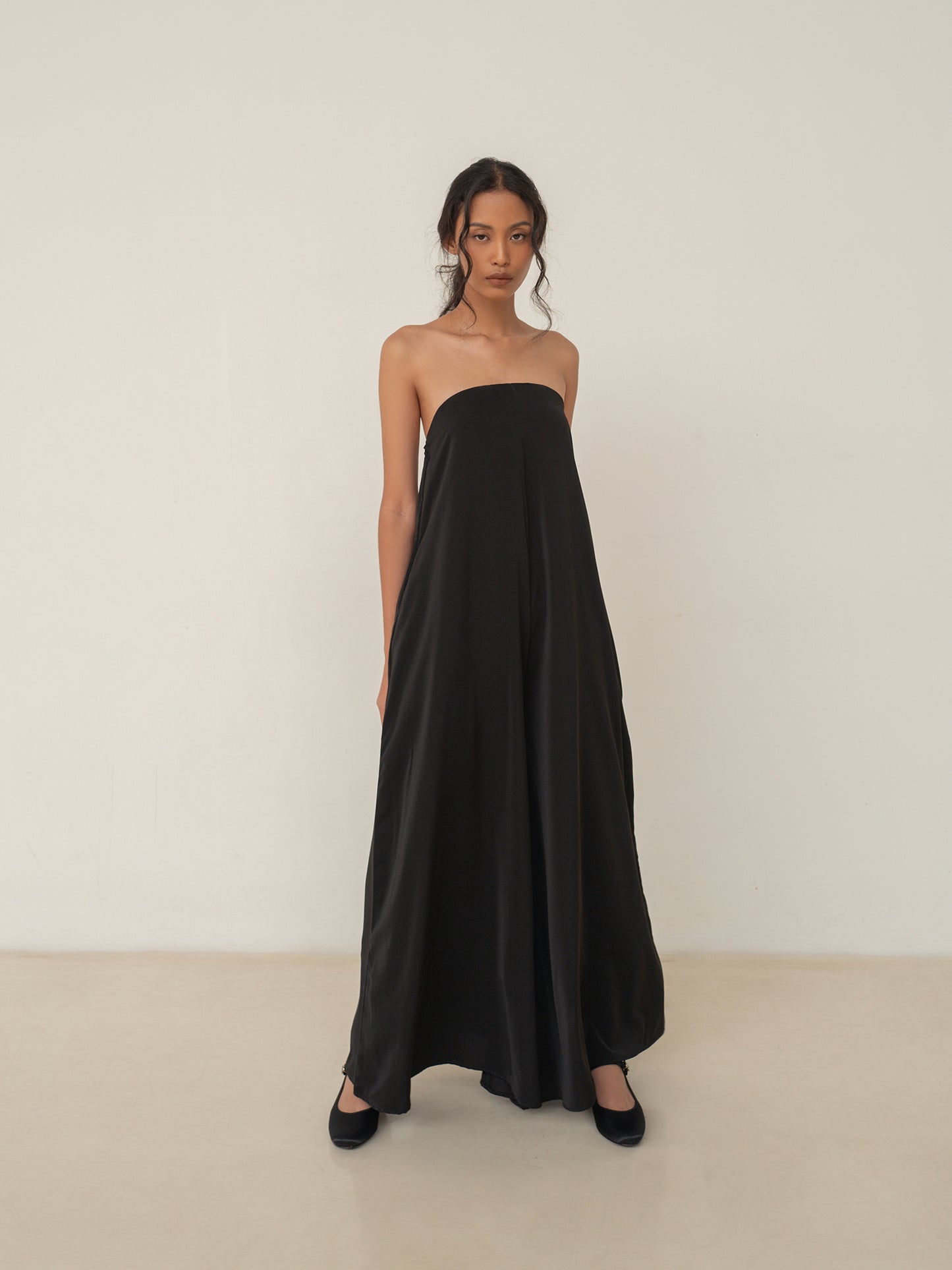 SAYA - SAYA X ANAZ - RUE - WIDE LEG TUBE JUMPSUIT