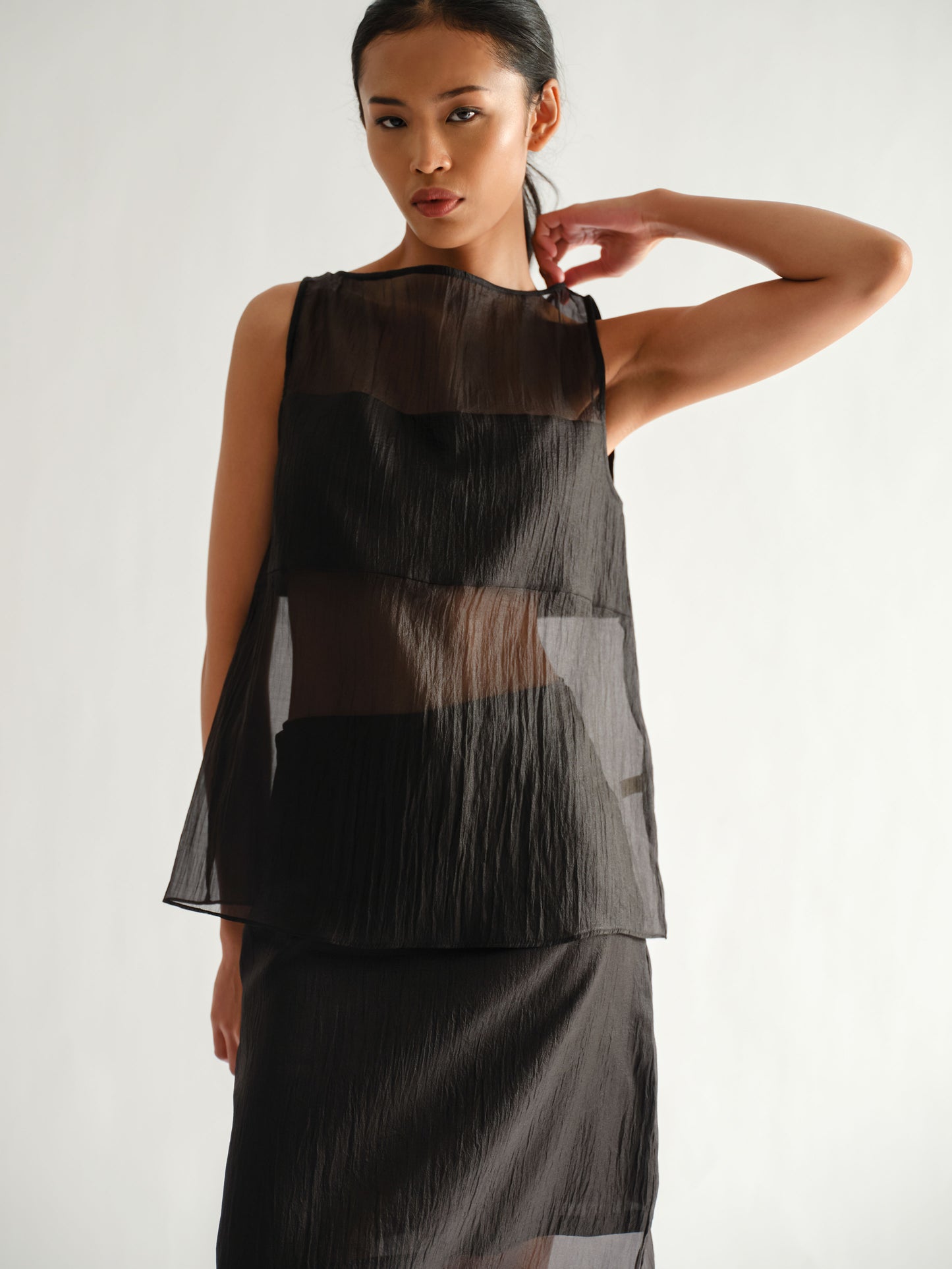 SAYA - SAYA X ELXI - RUMI - SHEER TOP