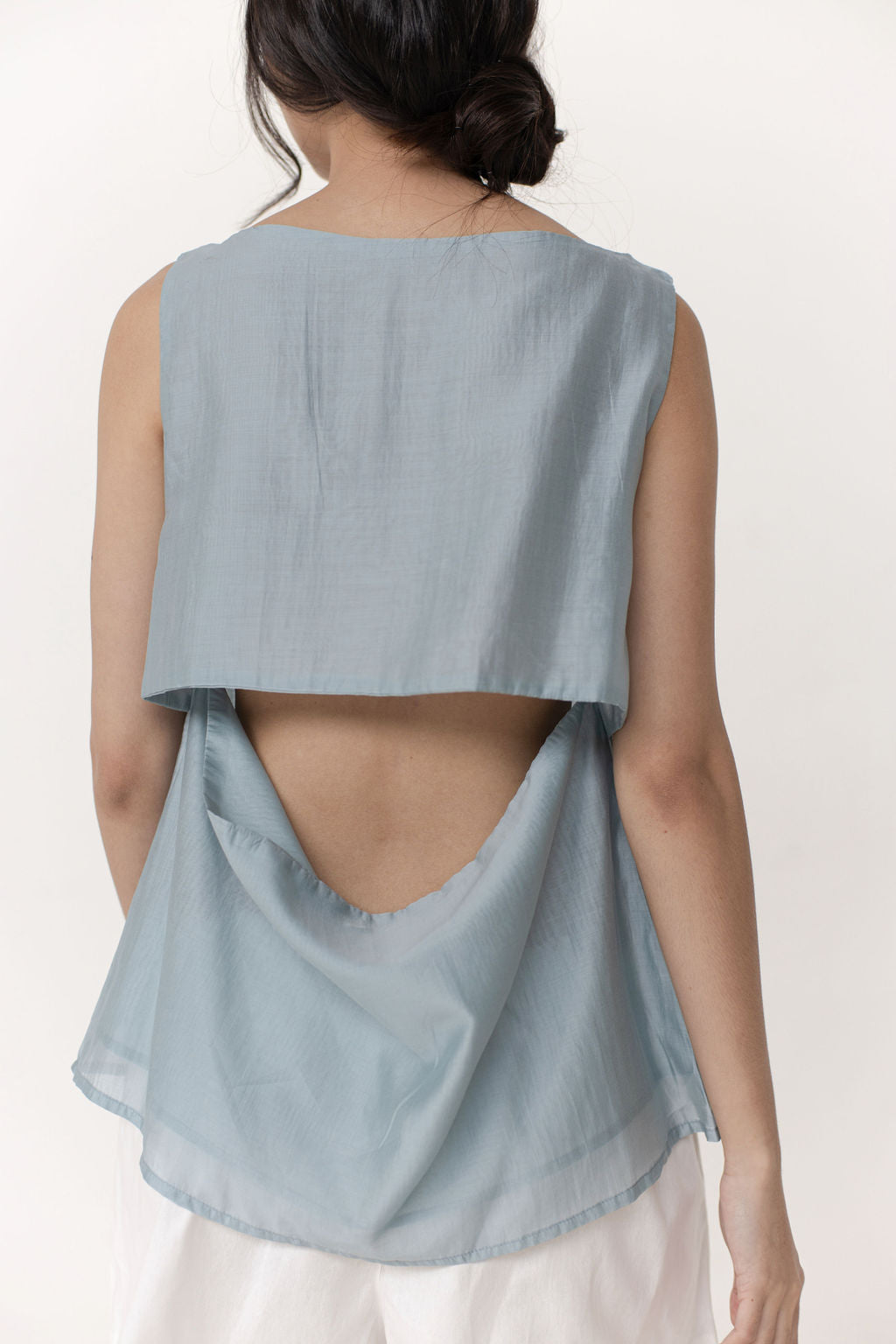SAYA - SAYA X ELXI - INA - SLEEVELESS BOATNECK TOP