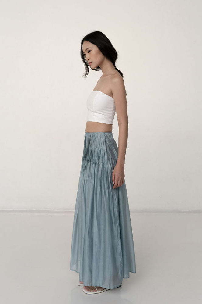 SAYA - SAYA X ELXI - JENNA - PLEATED A LINE SKIRT