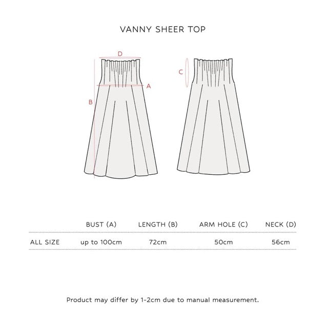 SAYA - VANNY - DEFECT ITEMS SALE