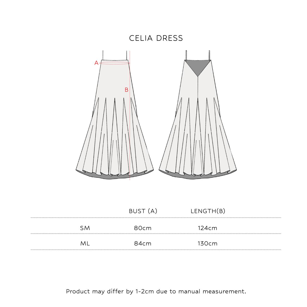 SAYA - SAYA X LOVE & FLAIR - CELIA - MIDI DRESS