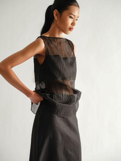 SAYA - SAYA X ELXI - RUMI - SHEER TOP