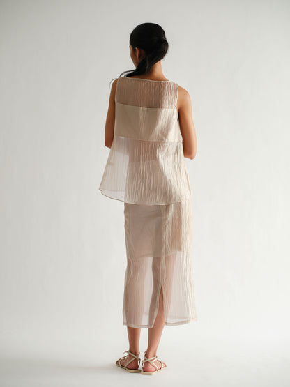SAYA - SAYA X ELXI - RUMI - SHEER TOP