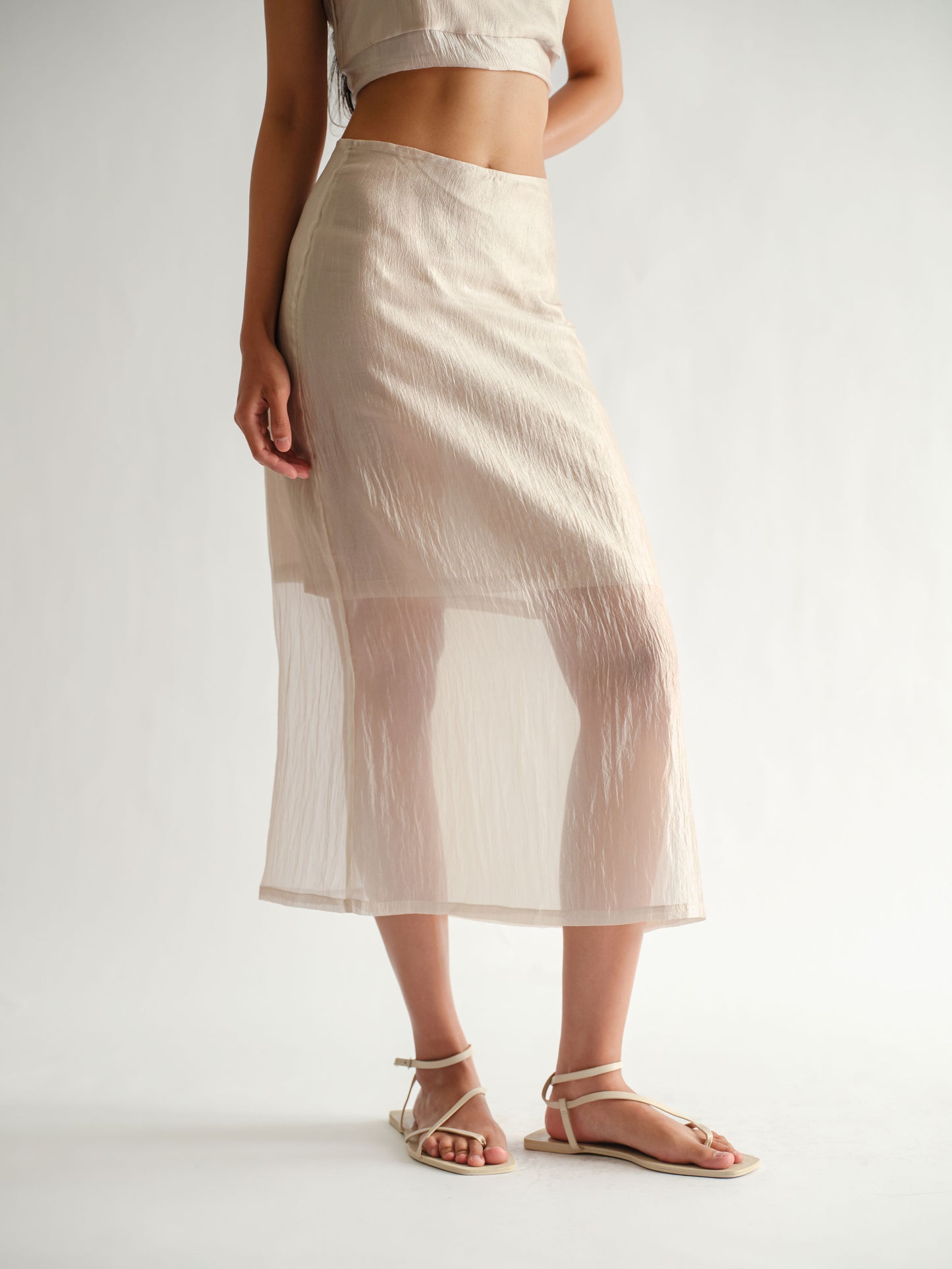 SAYA - SAYA X ELXI - MINA - MIDI SKIRT