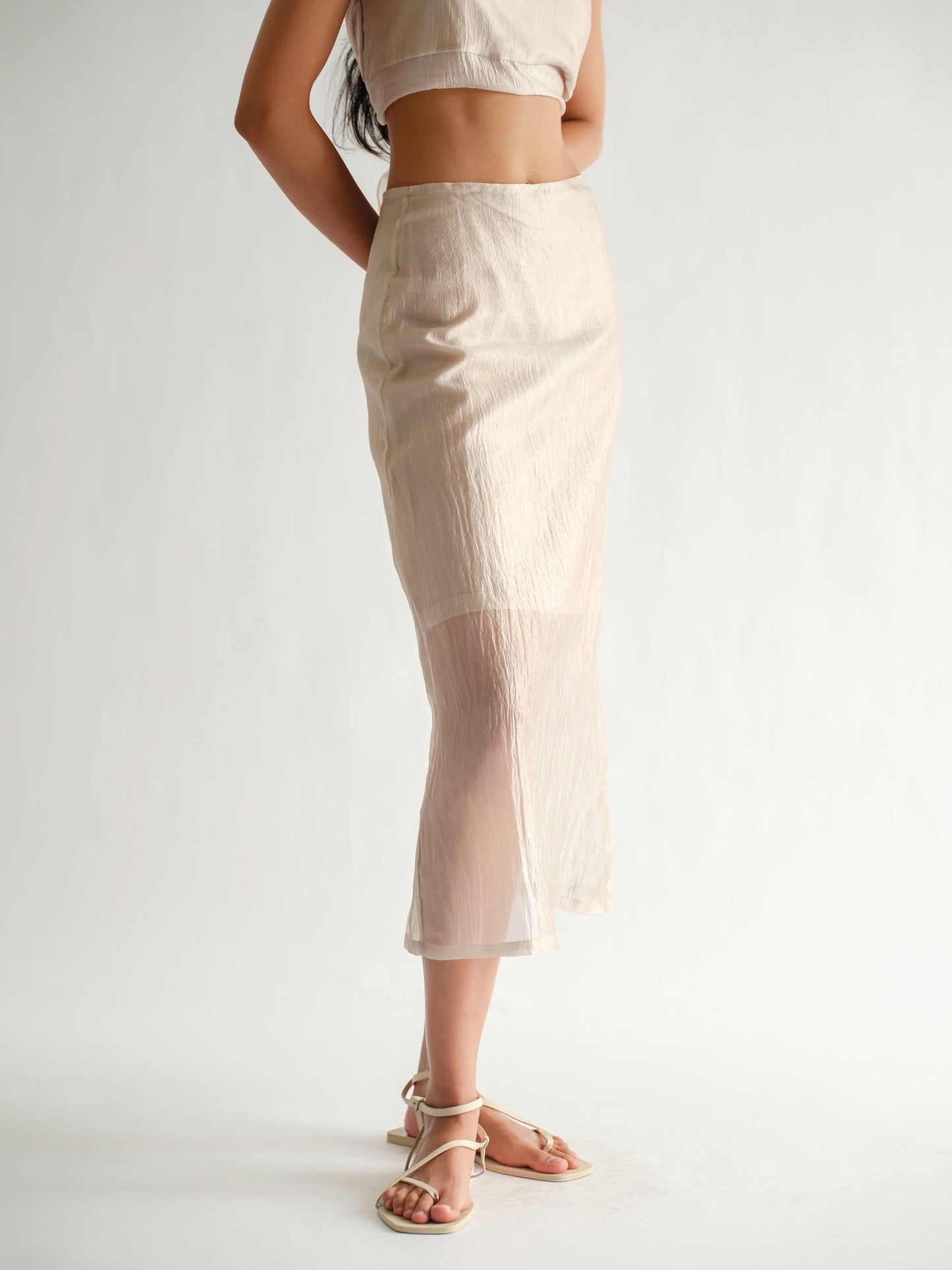 SAYA - SAYA X ELXI - MINA - MIDI SKIRT