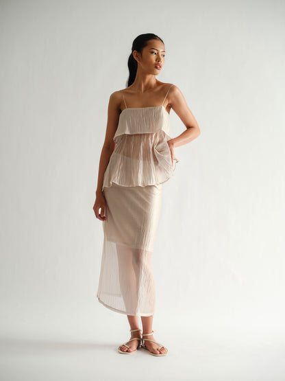 SAYA - SAYA X ELXI - MINA - MIDI SKIRT