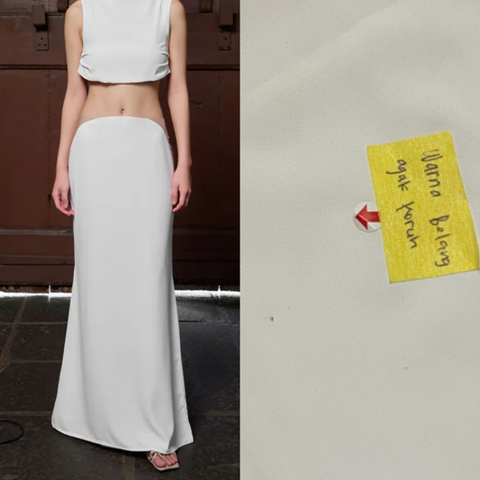 SAYA - SIENNA IN WHITE - DEFECT ITEMS SALE