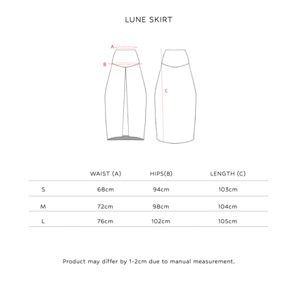 SAYA - LUNE - BARREL SKIRT