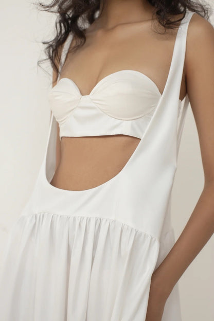 SAYA - LIZ BRALLETE IN WHITE - DEFECT ITEMS SALE