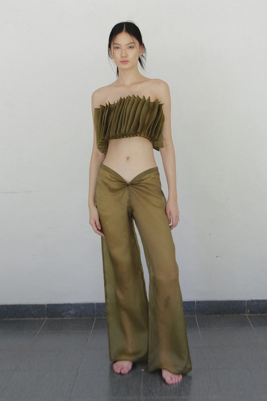 SAYA - SHILLA - SHEER PANTS