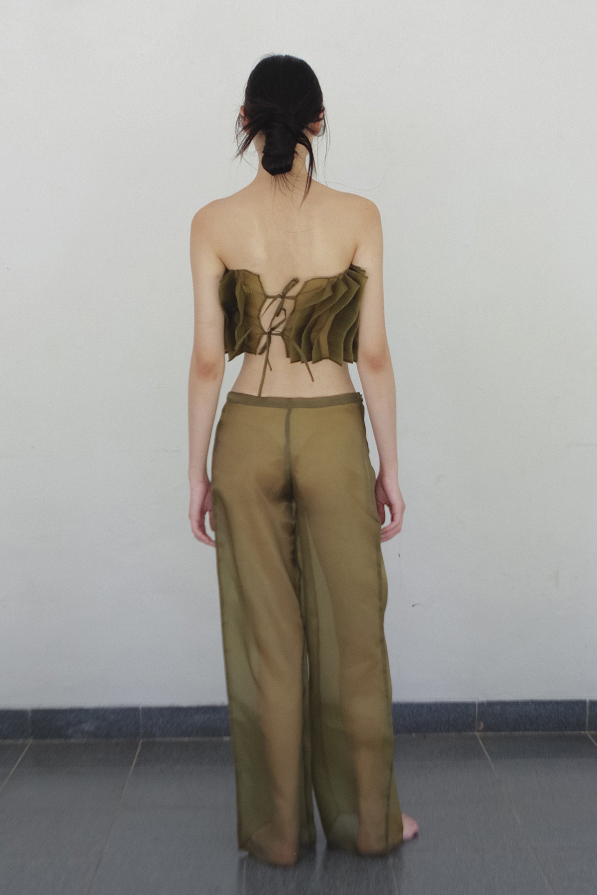 SAYA - SHILLA - SHEER PANTS