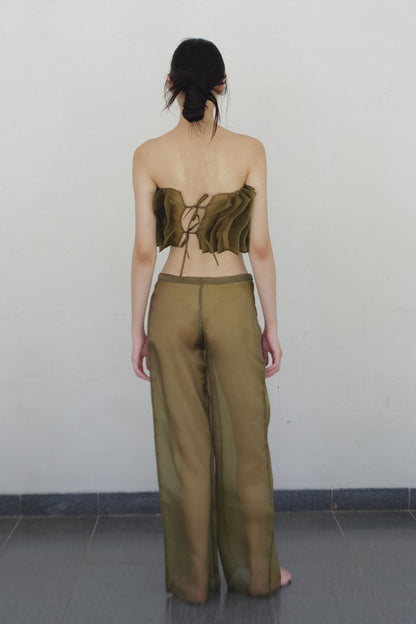 SAYA - SHILLA - SHEER PANTS