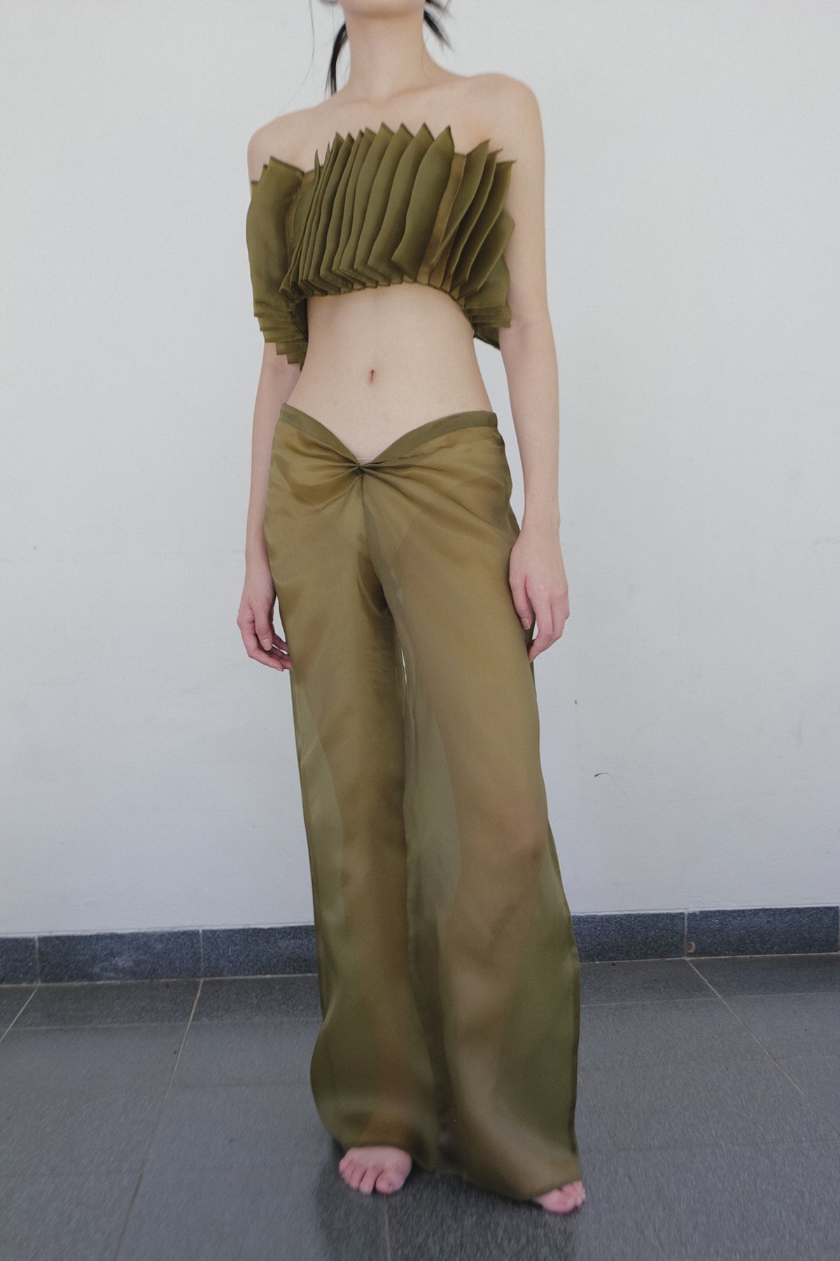 SAYA - SHILLA - SHEER PANTS