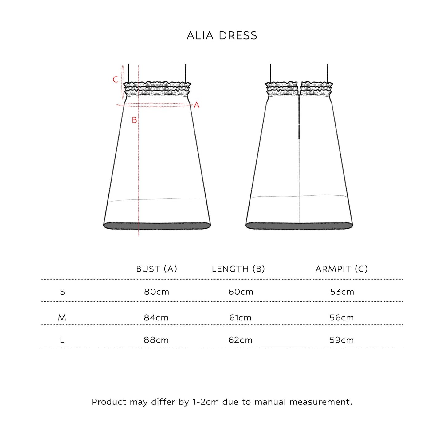 SAYA - ALIA - MINI DRESS