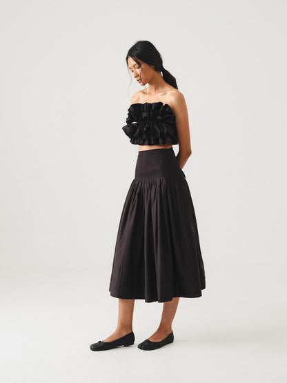 SAYA - DILLA - MIDI SKIRT