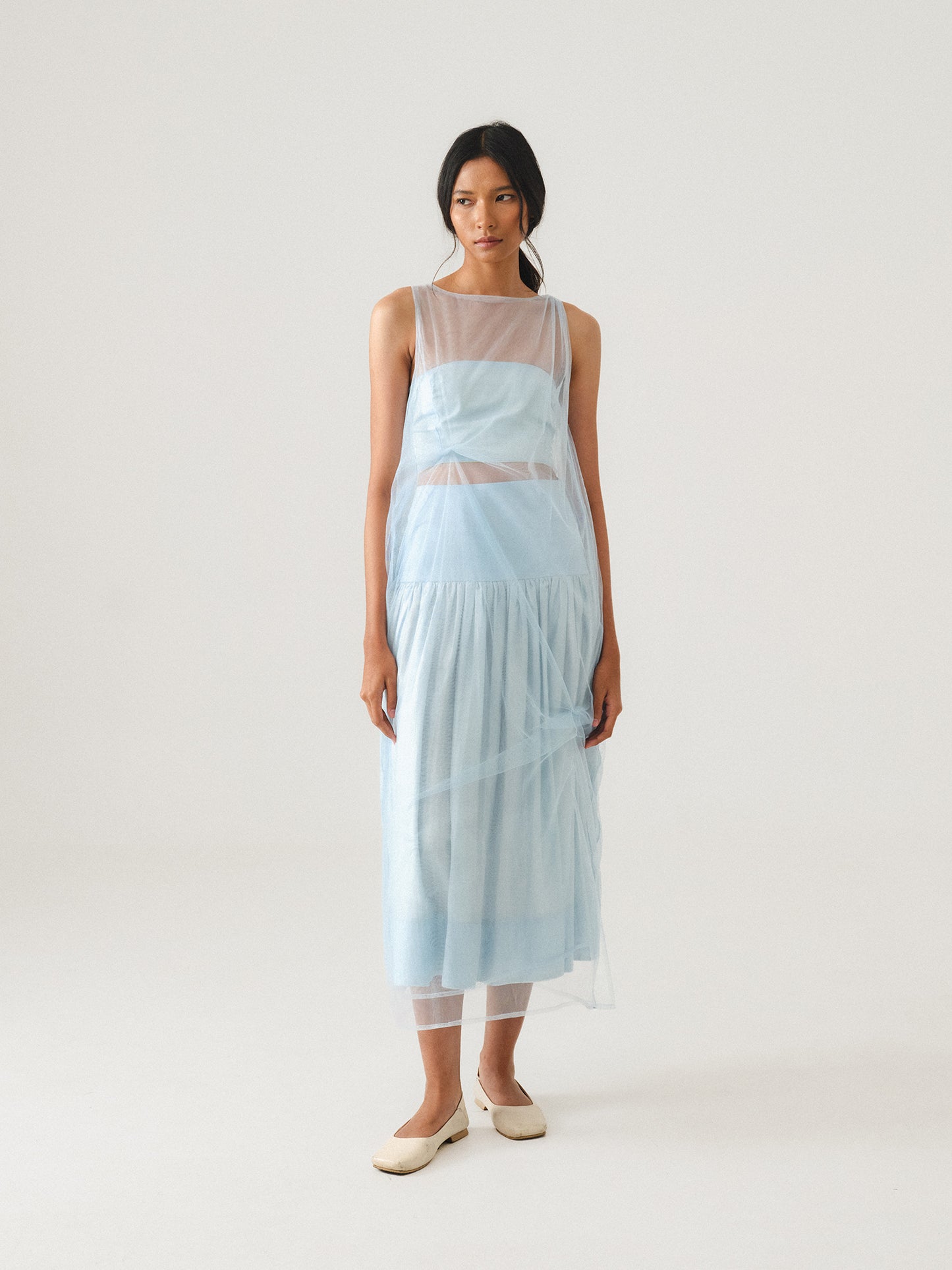 SAYA - LALA - TILLE OUTER WITH TUBE TOP