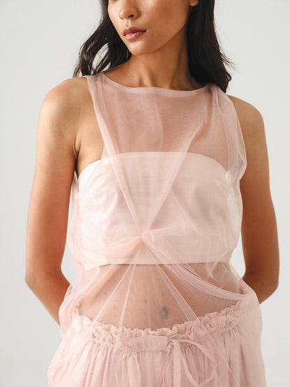 SAYA - LALA - TILLE OUTER WITH TUBE TOP