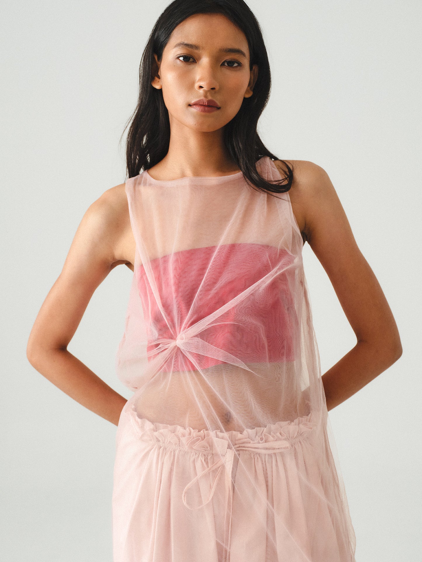 SAYA - LALA - TILLE OUTER WITH TUBE TOP