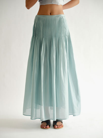 SAYA - SAYA X ELXI - JENNA - PLEATED A LINE SKIRT