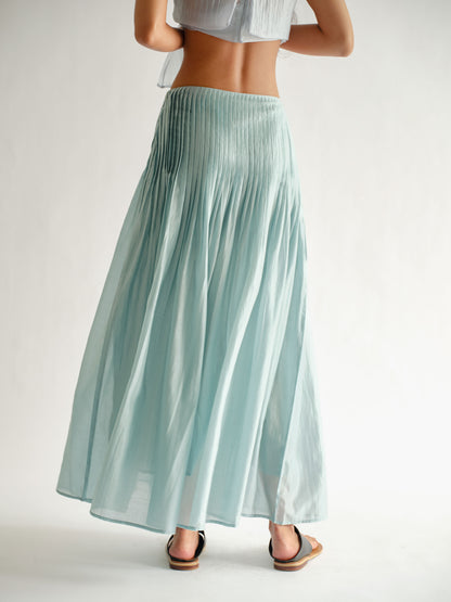 SAYA - SAYA X ELXI - JENNA - PLEATED A LINE SKIRT