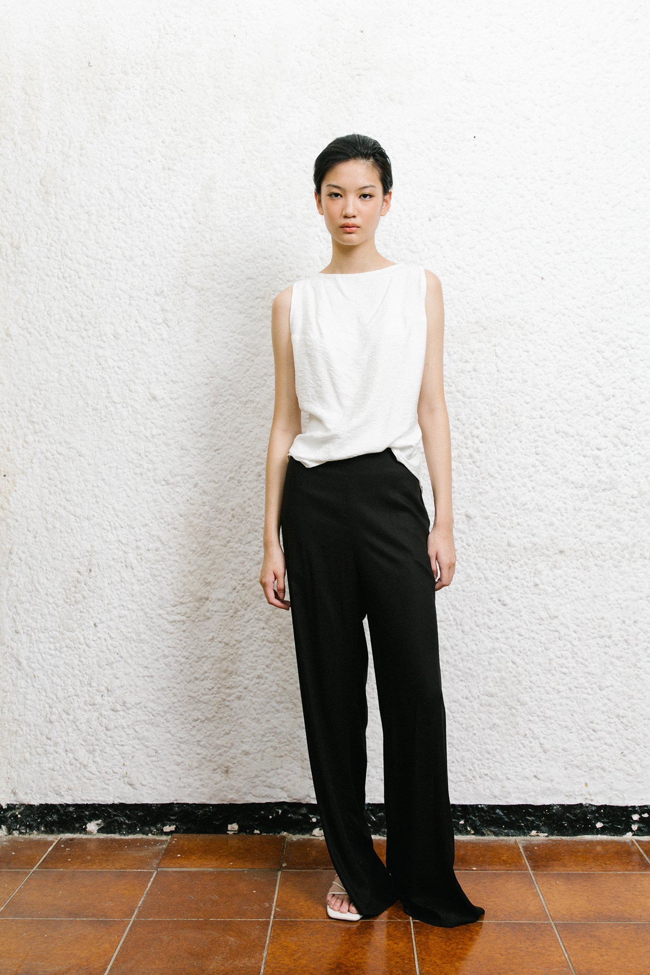 SAYA - YVES - BOAT NECK TOP