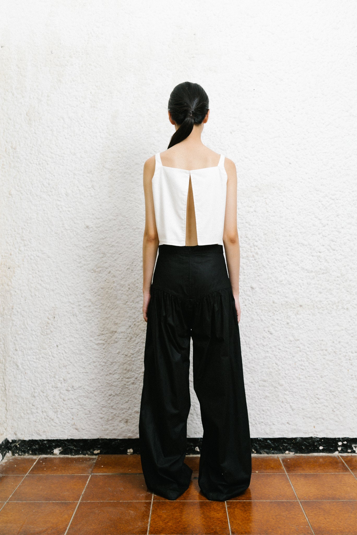 SAYA - ALIKA - RUFFLE PALAZZO PANTS