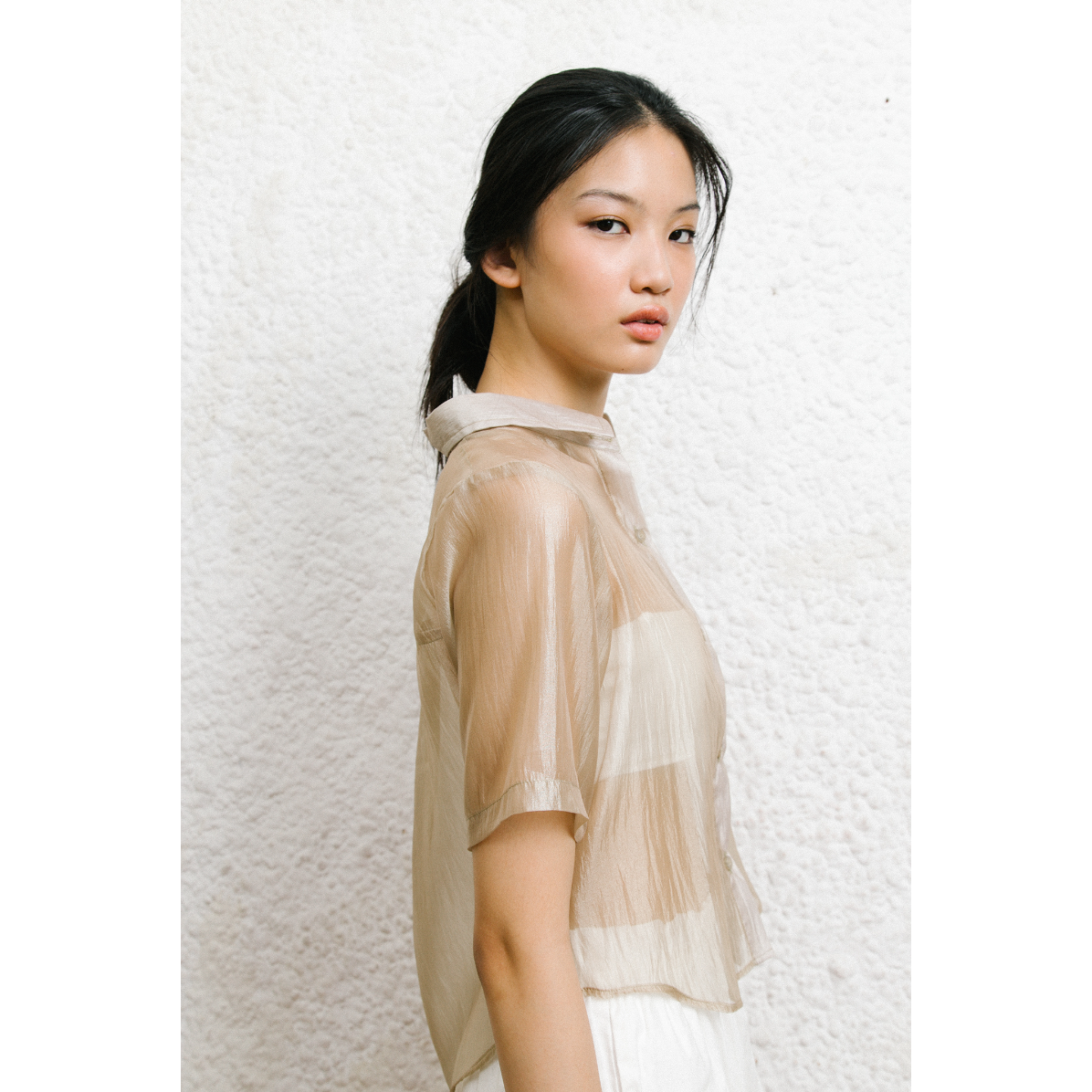 SAYA - KANYA - SHEER SHIRT