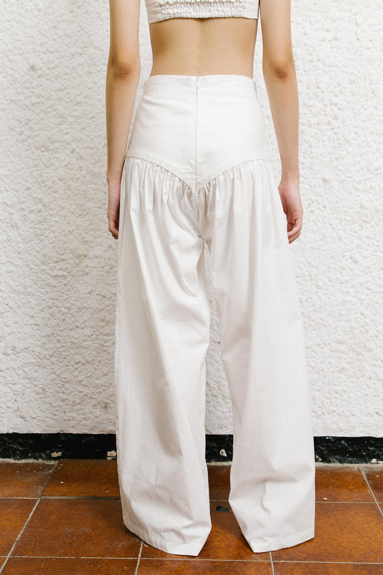 SAYA - ALIKA - RUFFLE PALAZZO PANTS