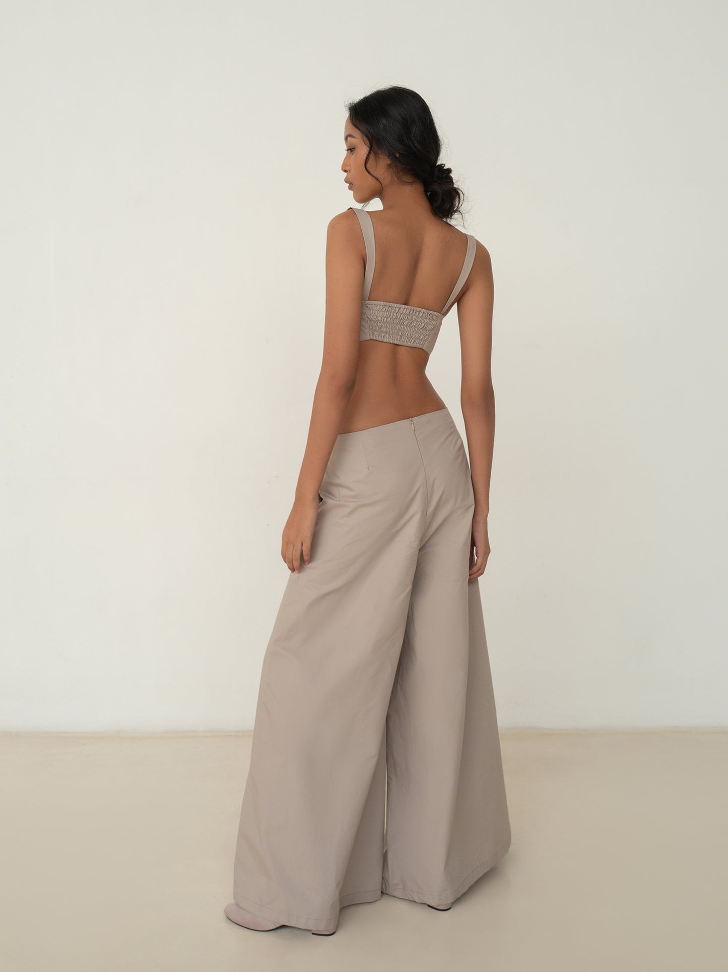 SAYA - SAYA X ANAZ - NADA - A LINE WIDE LEG PANTS