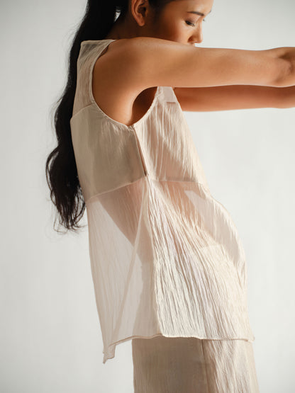 SAYA - SAYA X ELXI - RUMI - SHEER TOP