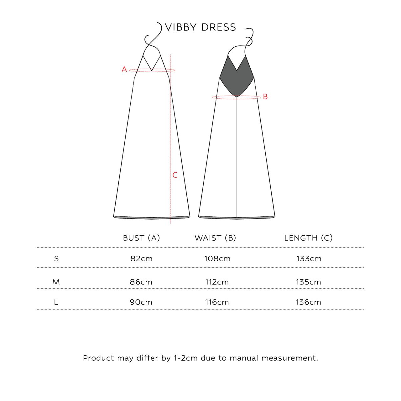 SAYA - VIBBY - HALTER NECK MAXI DRESS