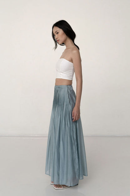 (PO) SAYA - SAYA X ELXI - JENNA - PLEATED A LINE SKIRT