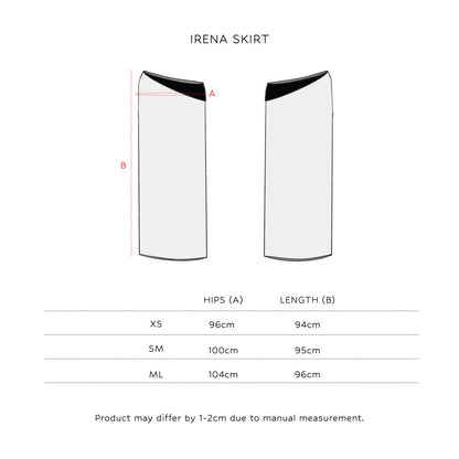 SAYA - IRENA - SYMMETRICAL SKIRT