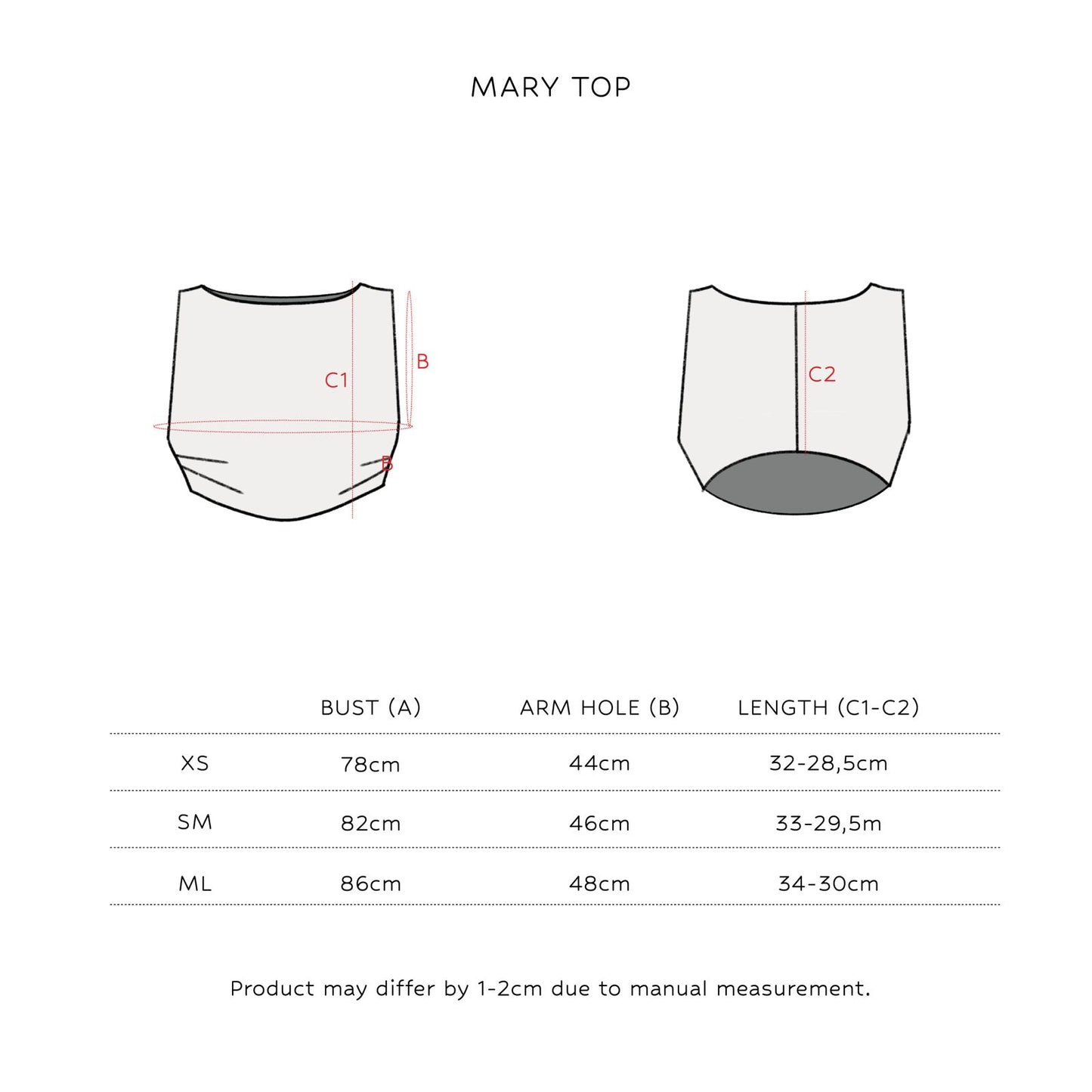 SAYA - MARY - DEFECT ITEMS SALE