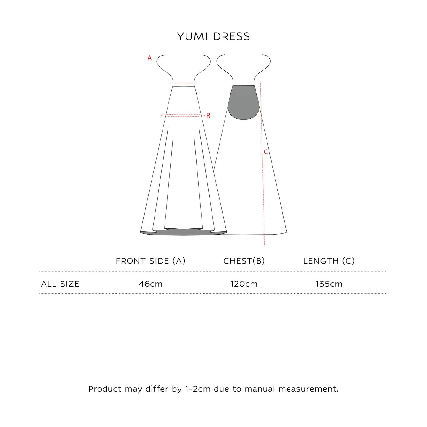 SAYA - YUMI - MAXI DRESS